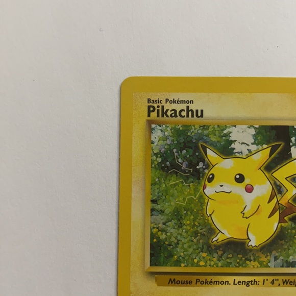 1999 pokemon card pikachu PSA 9 Yellow Cheeks Shadowless Retreat Cost 1999 Pikachu Level 12 Pokmon